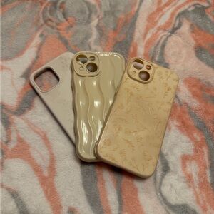 Amazon 3pack used IPhone 14 cases PLUS screen protector